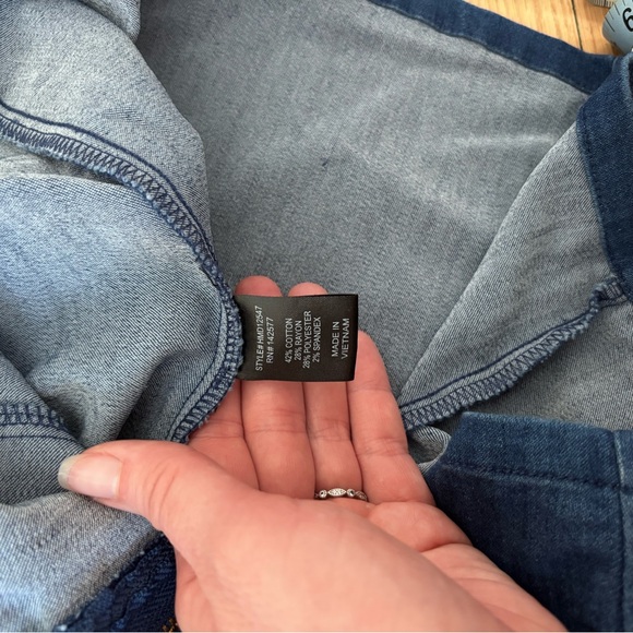 Haute Monde Indigo Denim Dress Size S - Picture 9 of 9